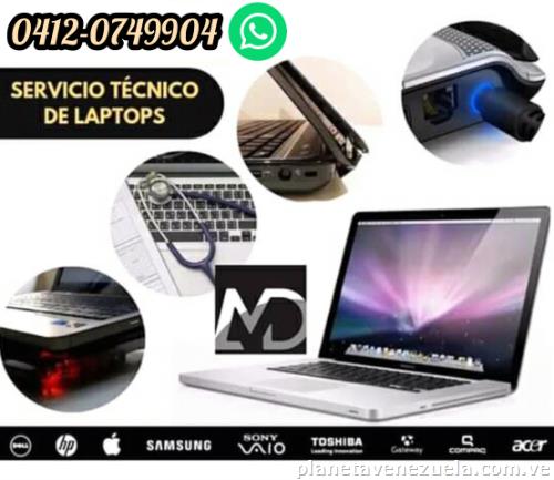 Reparación de laptop en puerto la cruz