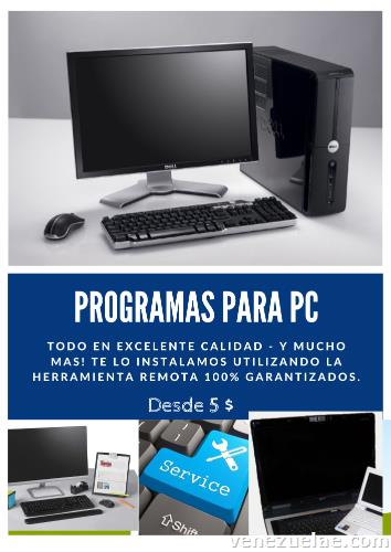 Servicios de Programa para Pc