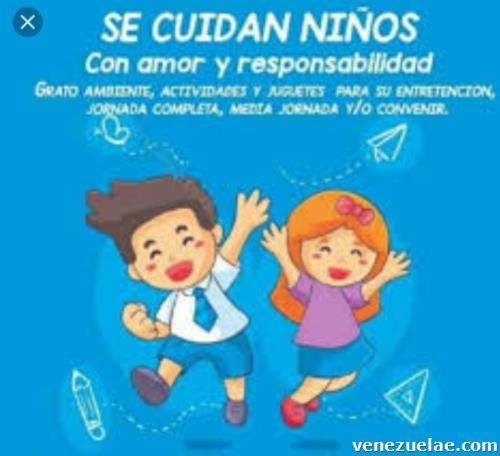 Se cuidan niños