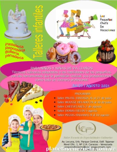 Talleres De Cocina Infantil, Para Los Pequeños Cocineros De Vacaciones 2021