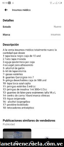 Insumos médicos