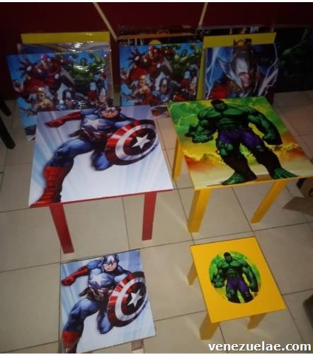 Mesas para niños
