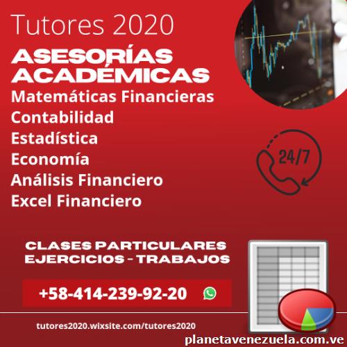 Clases de Contabilidad y Matemáticas Financieras en Caracas
