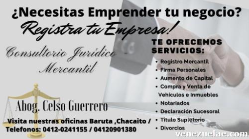 Escritorio Jurídico, Mercantil, Civil.
