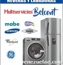 Servicio Técnico en Reparación y Mantenimiento de neveras Lavadoras y Secadoras en Valencia Bs 40 04143481439