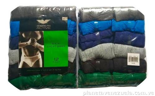 12 Interiores Americanos Para Caballeros Tallas M - L - Xl