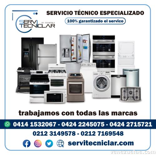 Servicio técnico reparación de nevera lavadora secadora tope cocina horno campana freezer