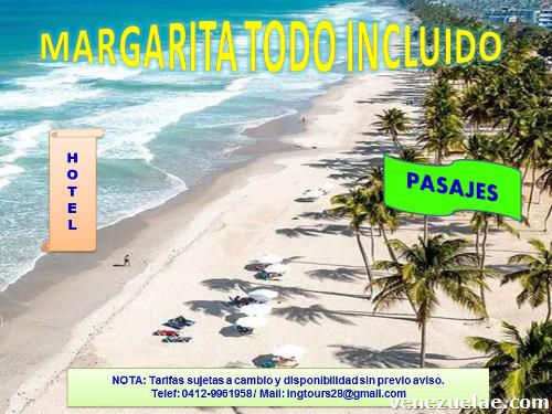Isla Margarita Paquetes Todo Incluido