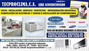 Tecnología Profesional Del Clima, C. A. (tecproclima)