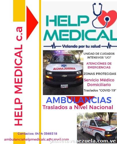 Ambulancias Help Medical c. a