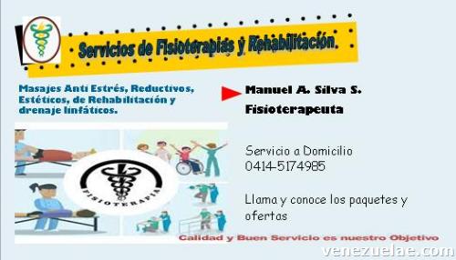 Servicios de rehabilitación y masajes estéticos