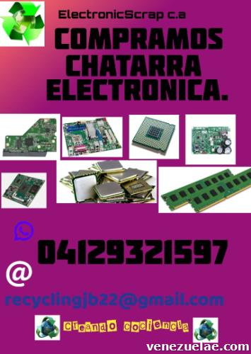 Compramos chatarra electrónica