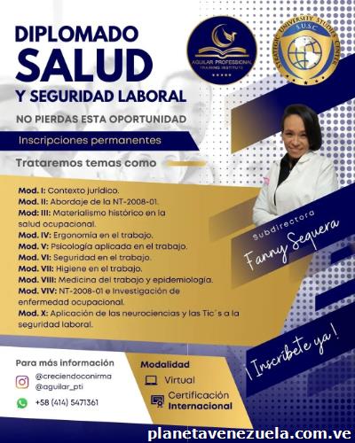Diplomado En Salud Y Seguridad Laboral
