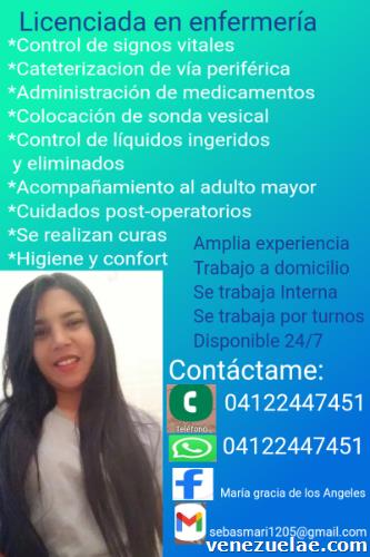Enfermera a domicilio