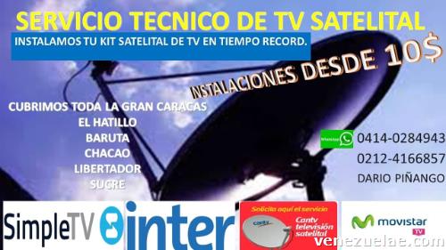 Instalación Y Venta De Decodificadores De Tv Satelital