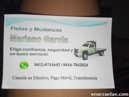 Fletes y mudanzas
