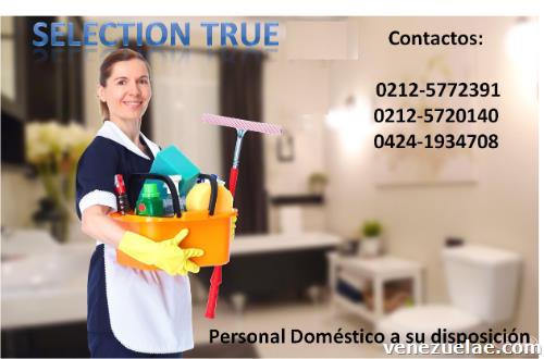 Agencia de empleadas domésticas selectiom true