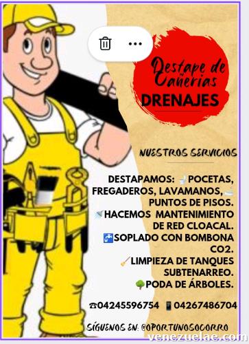 Destape de cañerías, Desasolve