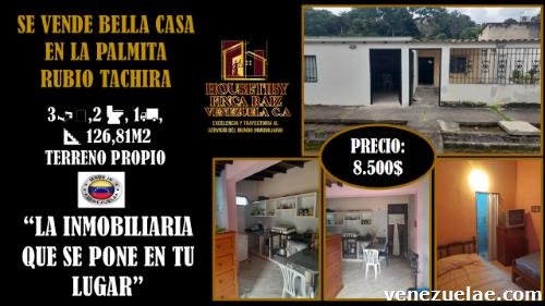 Vendo Casa Cerquita Del Centro De Rubio Táchira