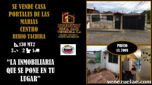 Vendo Casa Cerquita Del Centro De Rubio Portales De Las Marías Táchira