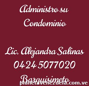 Licenciada Alejandra Salinas, administra su condominio.