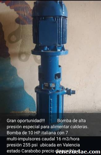 Bomba de agua 7 multi-impulsores de 10 hp italiana