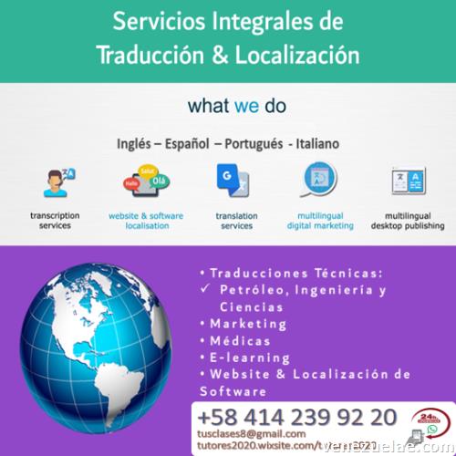 Traducción de artículos técnicos en Caracas