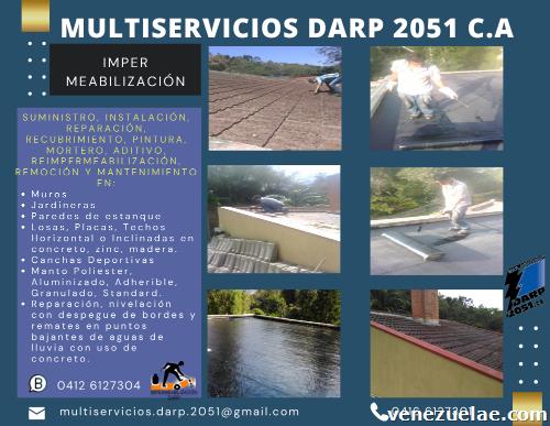 07 Impermeabilización: Suministro, Instalación, Reparación, Recubrimiento, Pintura, Mortero, Aditivo, Re impermeabilización, Remoción, Mantenimiento.