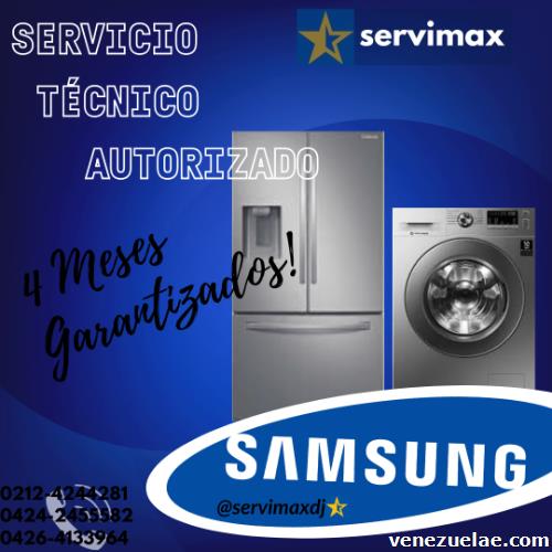 Reparación y Servicio Técnico de neveras lavadoras secadoras Samsung