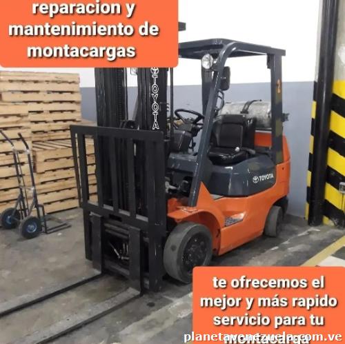 Reparación y mantenimiento para Montacargas