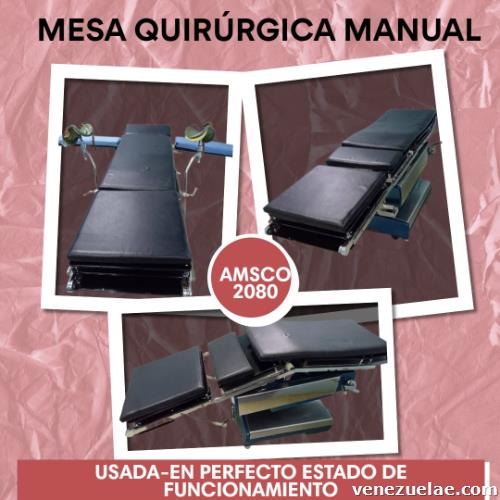 Mesa Quirúrgica Manual Hidráulica