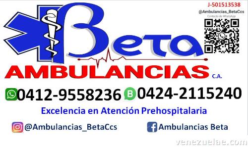 Ambulancias Beta Caracas