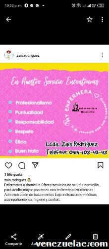 Licenciada en Enfermería