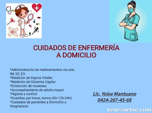Enfermera a domicilio