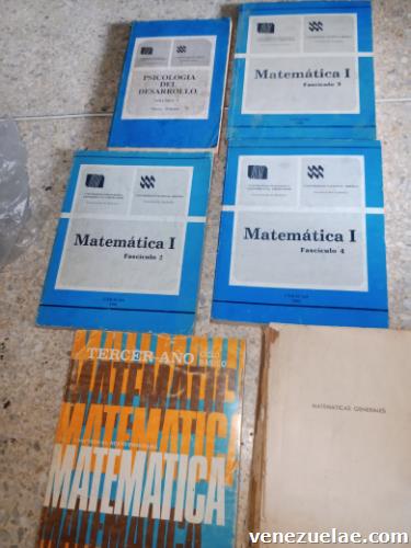 Cuadros y libros usados a la venta.