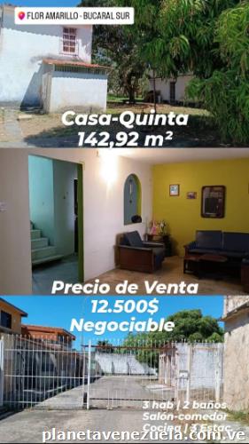En Venta Casa En Flor Amarillo Urb. Los Bucares