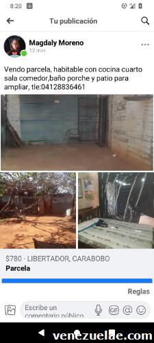 Se vende parcela con vien echuria