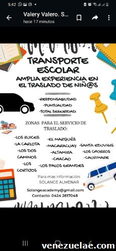 Transporte escolar 2023-2024