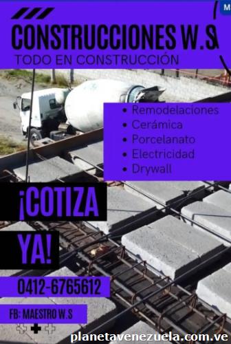 Albañilería y remodelación