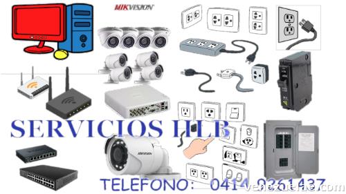 Computadoras, Redes, Cámaras y Electricidad