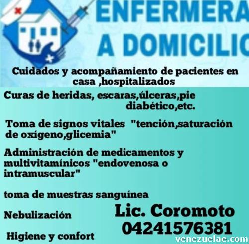 Enfermera a domicilio