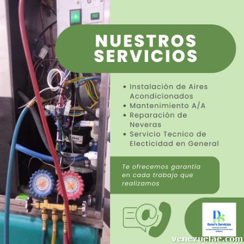 Mantenimiento Cava Cuarto y Aire Acondicionado Caracas Dunos Servicios
