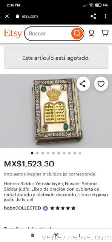 Libro judío religioso. . reliquia