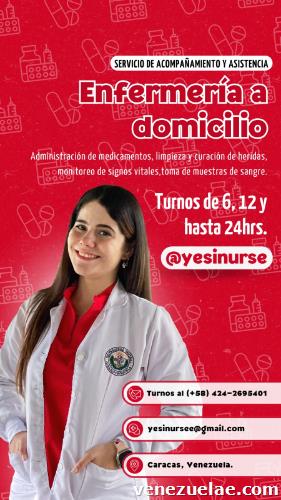 Yesinurse enfermera a domicilio
