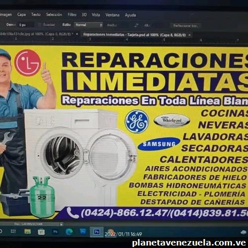 Servicio técnico en línea blanca
