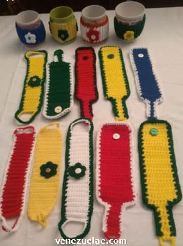 Fundas Tejidas para Tazas de Café