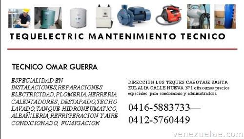 Tequelectric ofrecemos servicios técnicos