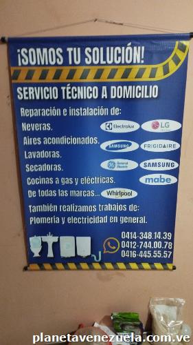 Servicio Técnico Línea Blanca Neveras, Lavadoras