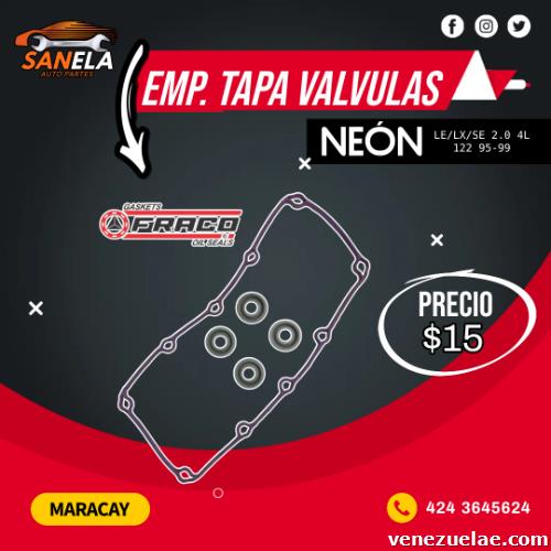 Repuestos Chrysler en Maracay -empacadura T/v Neón