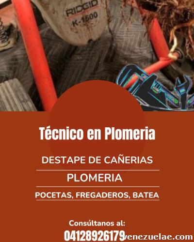 Destape de cañerías